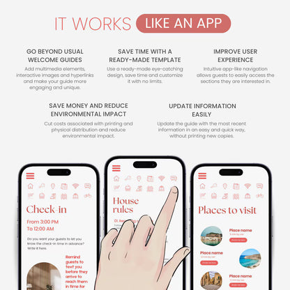 Airbnb Welcome Book Template - BNB GUIDES + Special Gift For You🎁