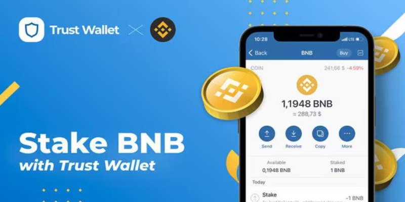 How Staking BNB on Trust Wallet Works