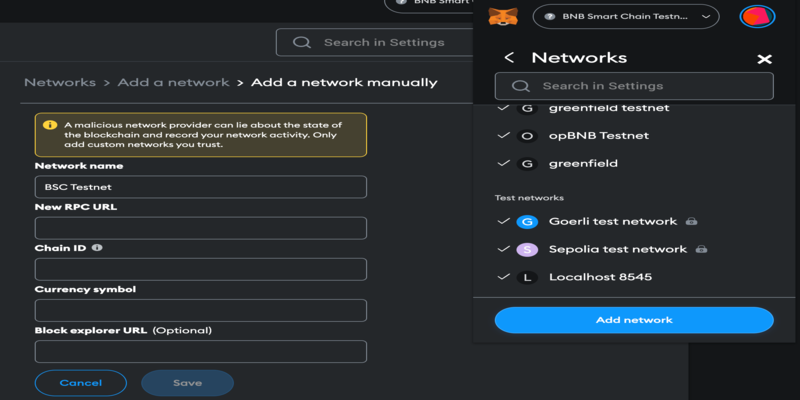 How to Add BNB to MetaMask Wallet Automatically