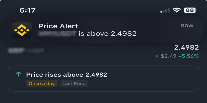What are BNB Price Alerts?